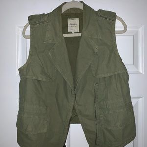 Madewell Safari Green Vest